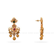 Gold Chandbali Earrings