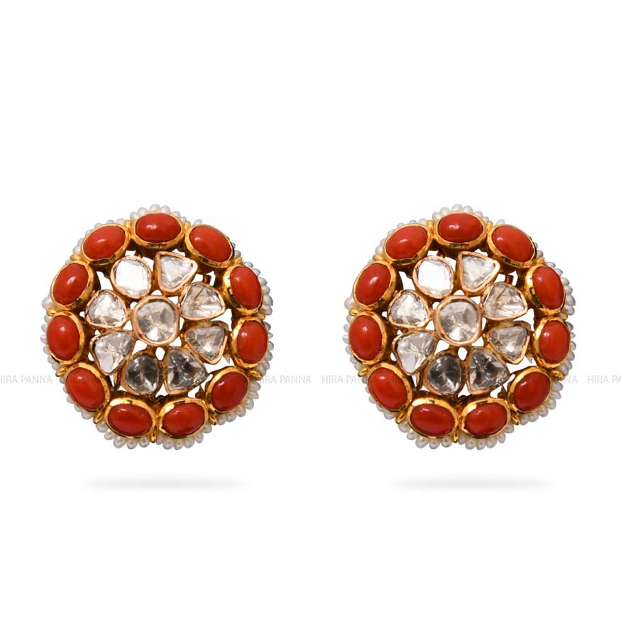 Jadau Stud Earrings