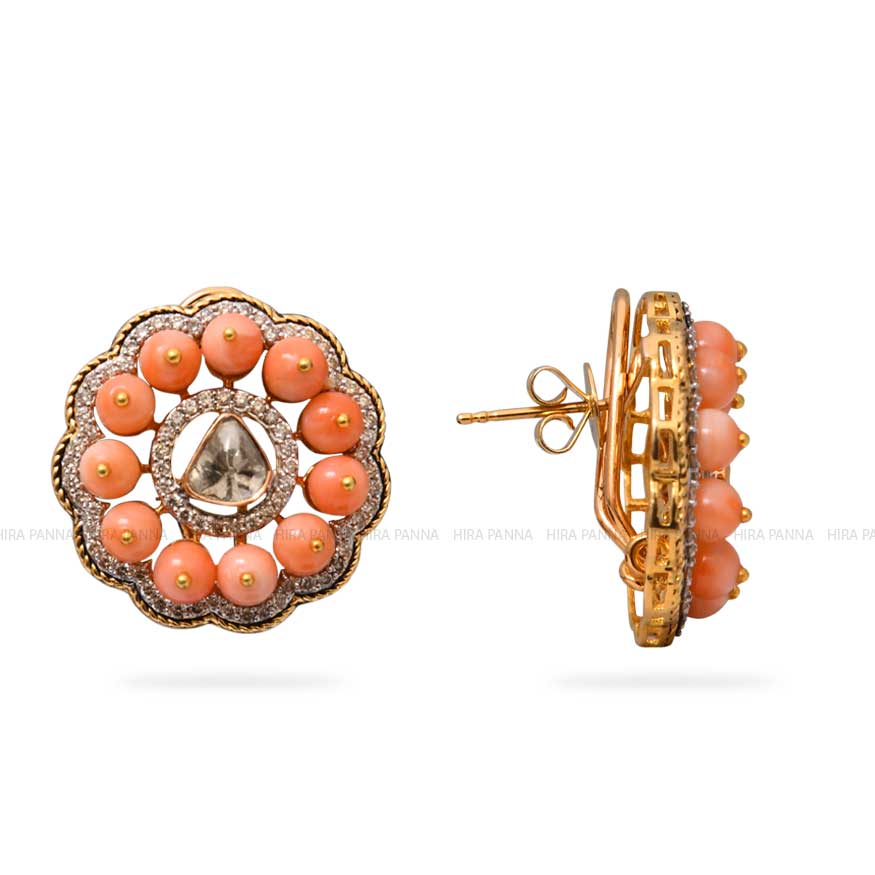 Jadau Stud Earrings