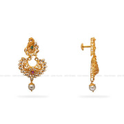 Gold Chandbali Earrings