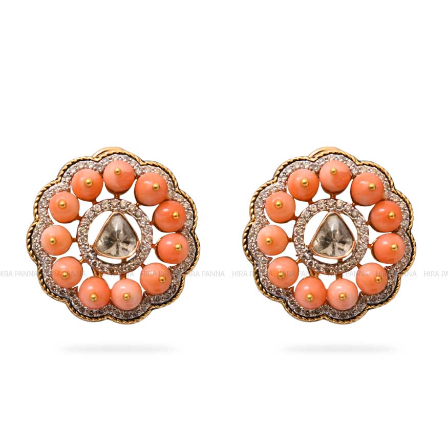 Jadau Stud Earrings