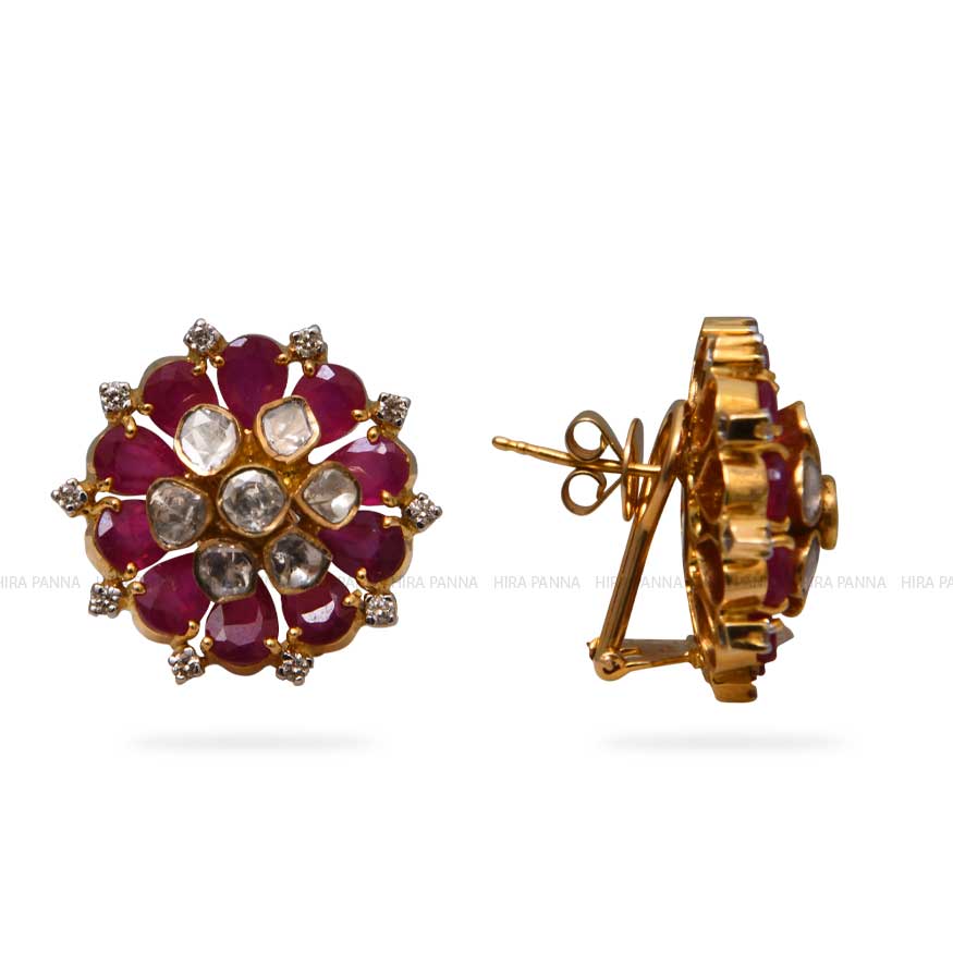 Jadau Stud Earrings