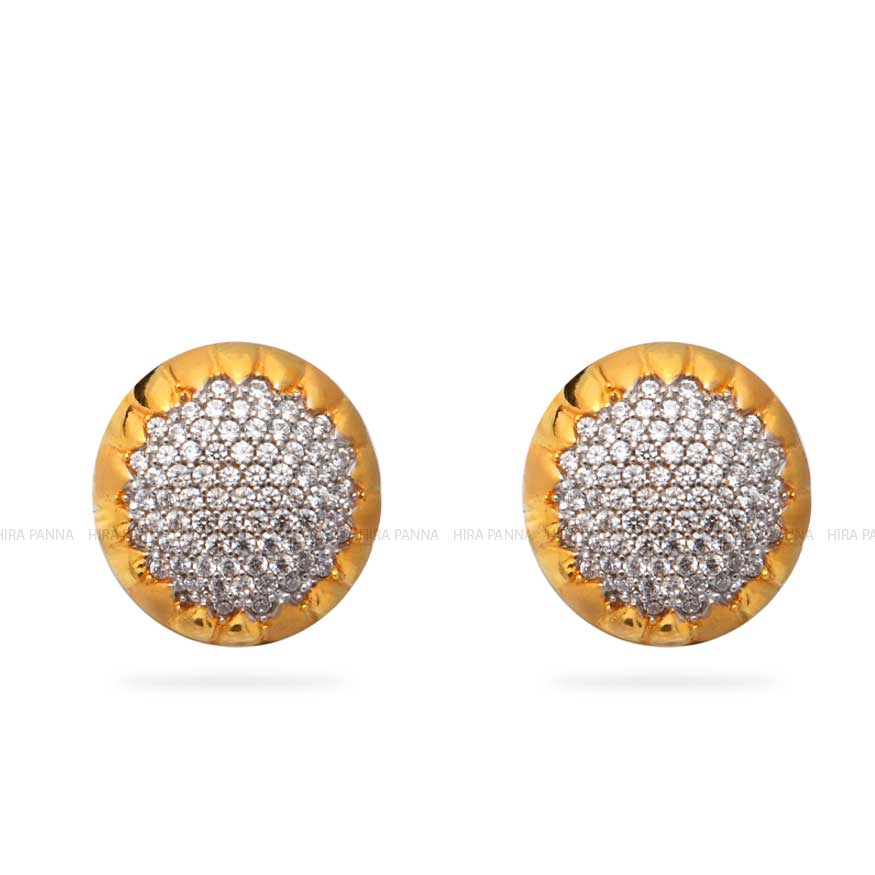 Gold Stud Earrings