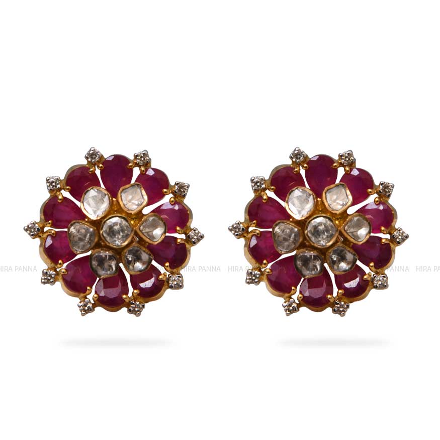 Jadau Stud Earrings