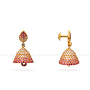 Gold Jhumka Earrings