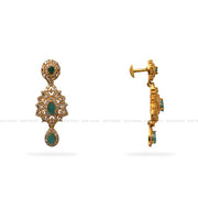 Gold Hanging Earrings