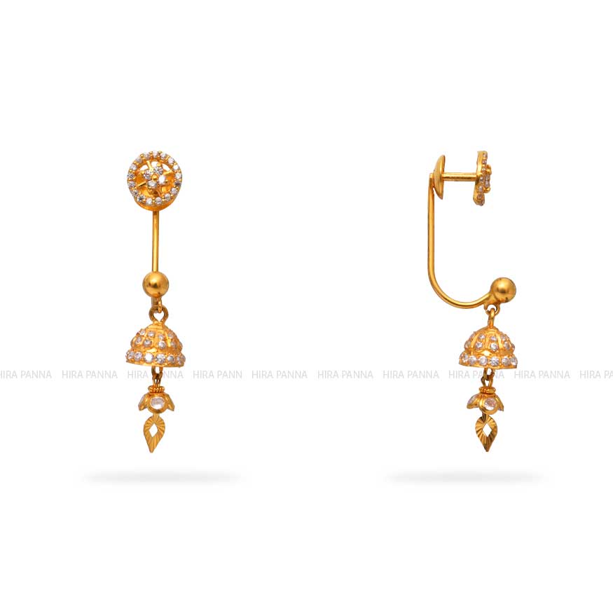 Gold Hanging Earrings