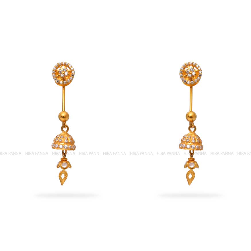 Gold Hanging Earrings