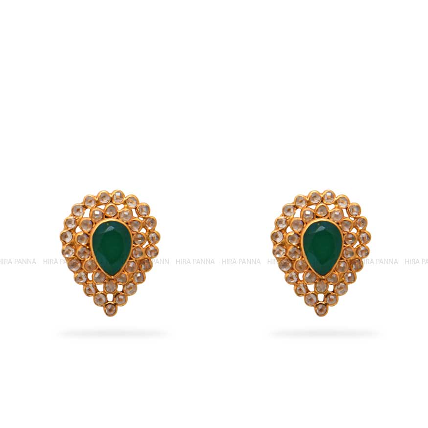 Gold Stud Earrings