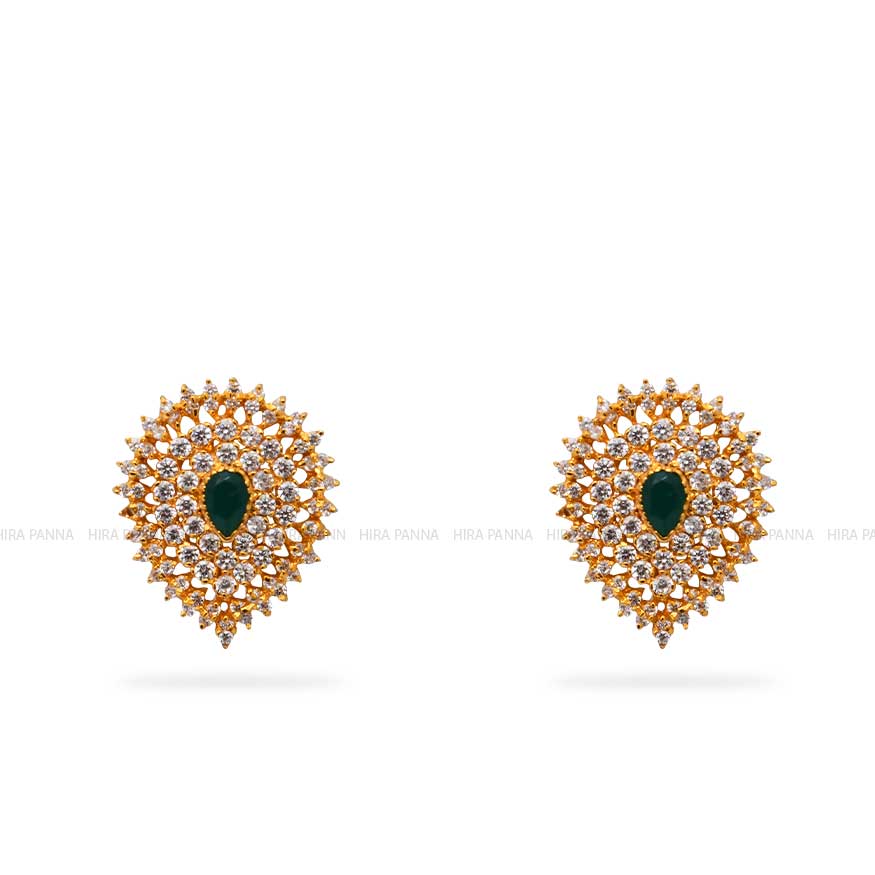 Gold Stud Earrings