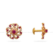 Gold Stud Earrings