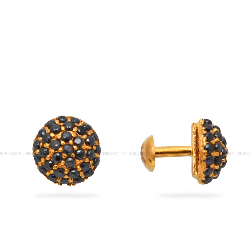 Gold Stud Earrings