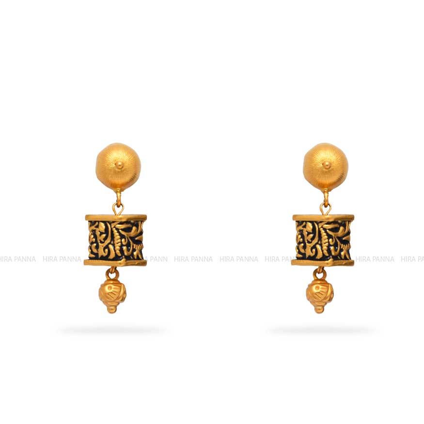 Gold Hanging Earrings