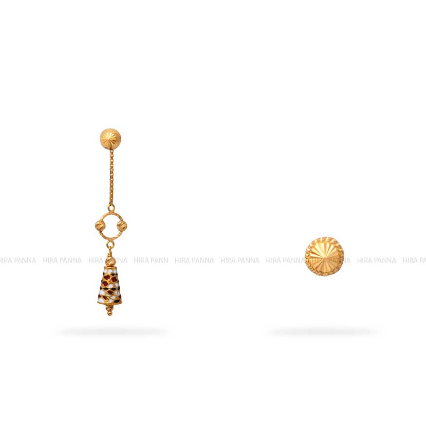 Gold Hanging Earrings