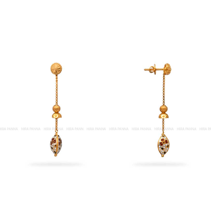 Gold Hanging Earrings