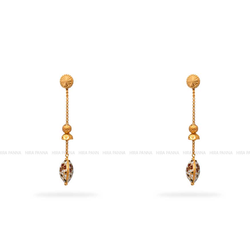 Gold Hanging Earrings