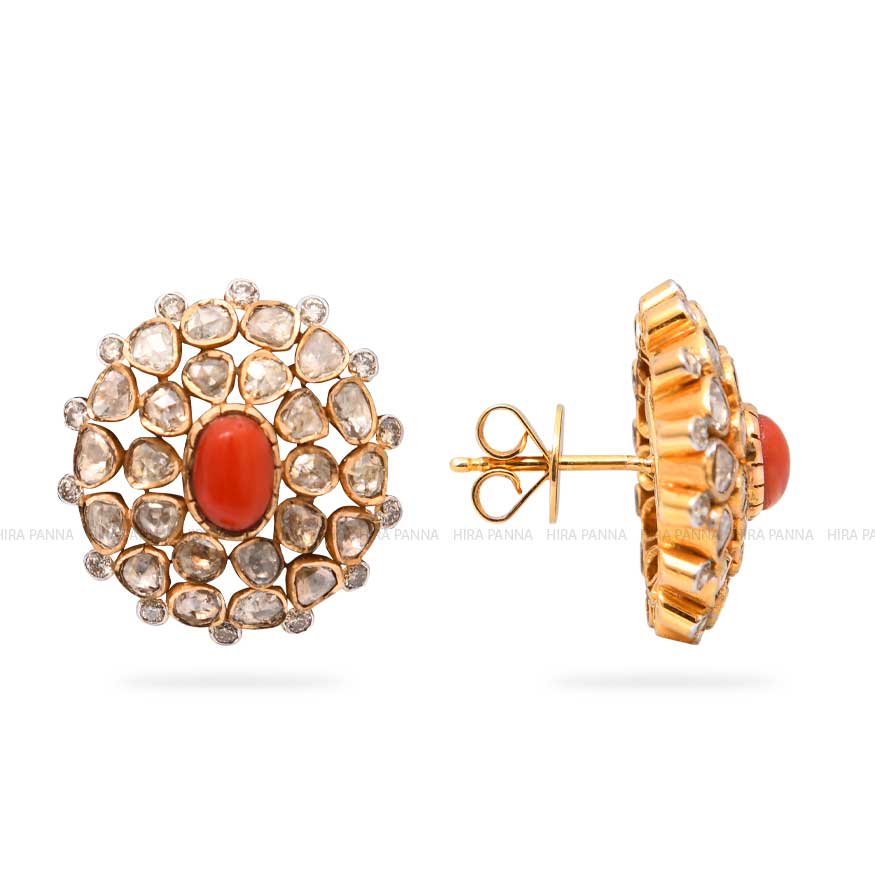 Jadau Stud Earrings