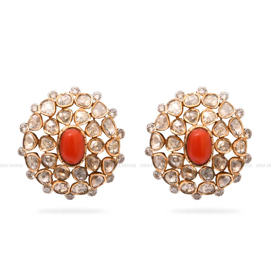 Jadau Stud Earrings