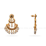 Uncut Chandbali Earrings