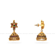 Kundan Jhumka Earrings