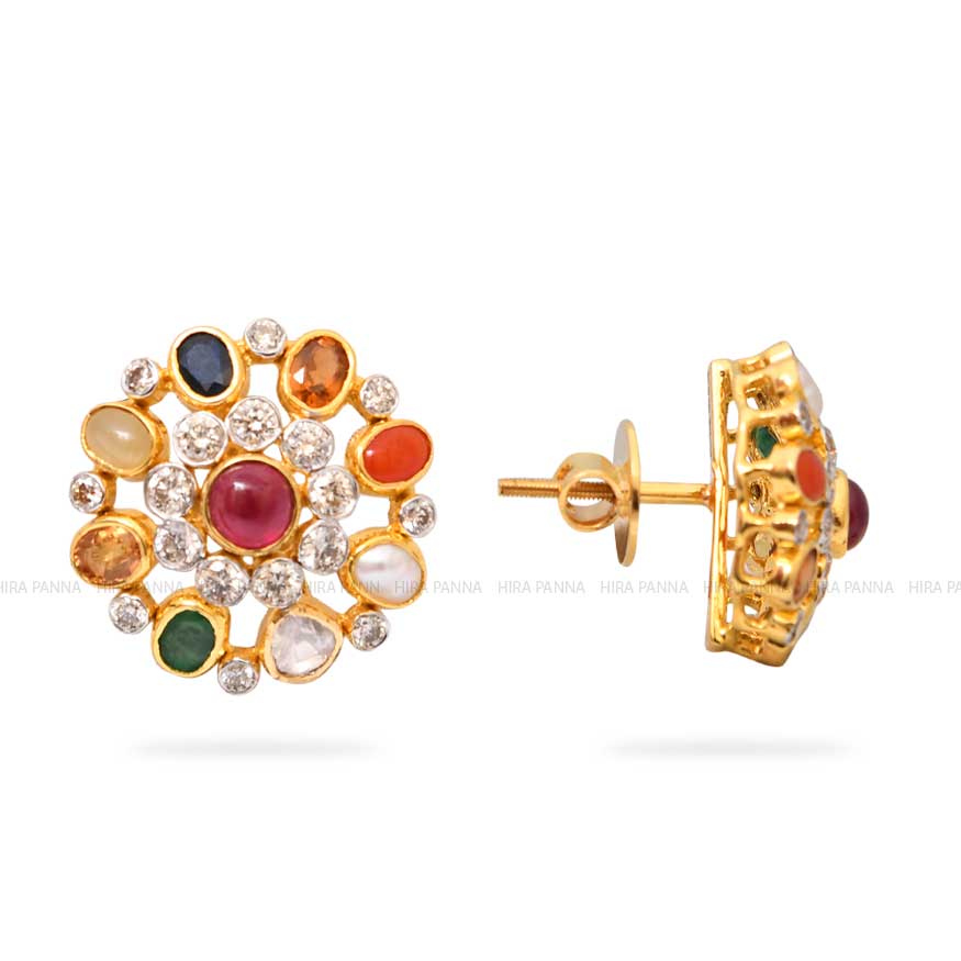 Jadau Stud Earrings