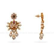 Gold Hangings Earrings