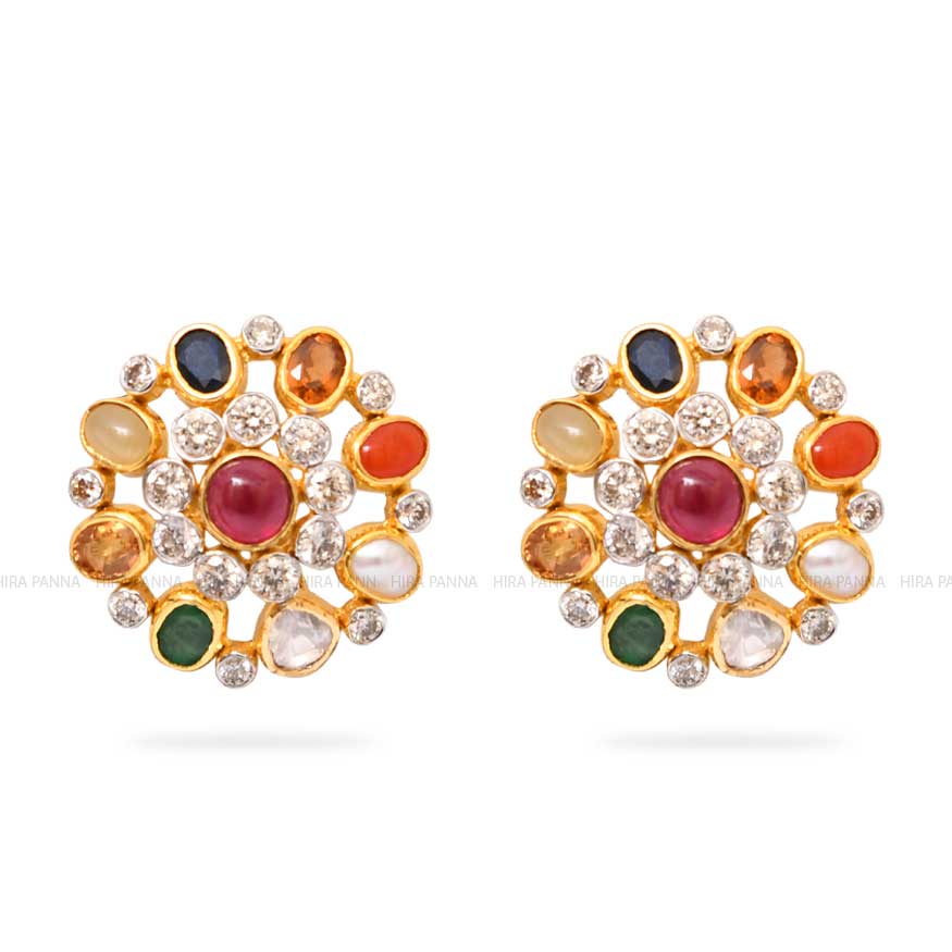 Jadau Stud Earrings