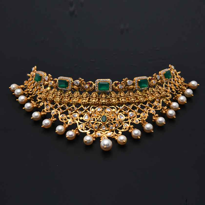 Antique Emerald Choker