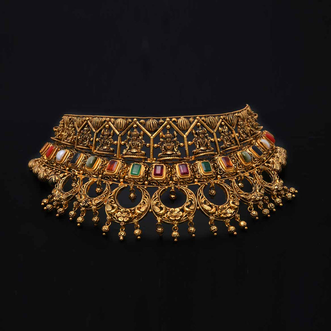 Antique Navratna Choker