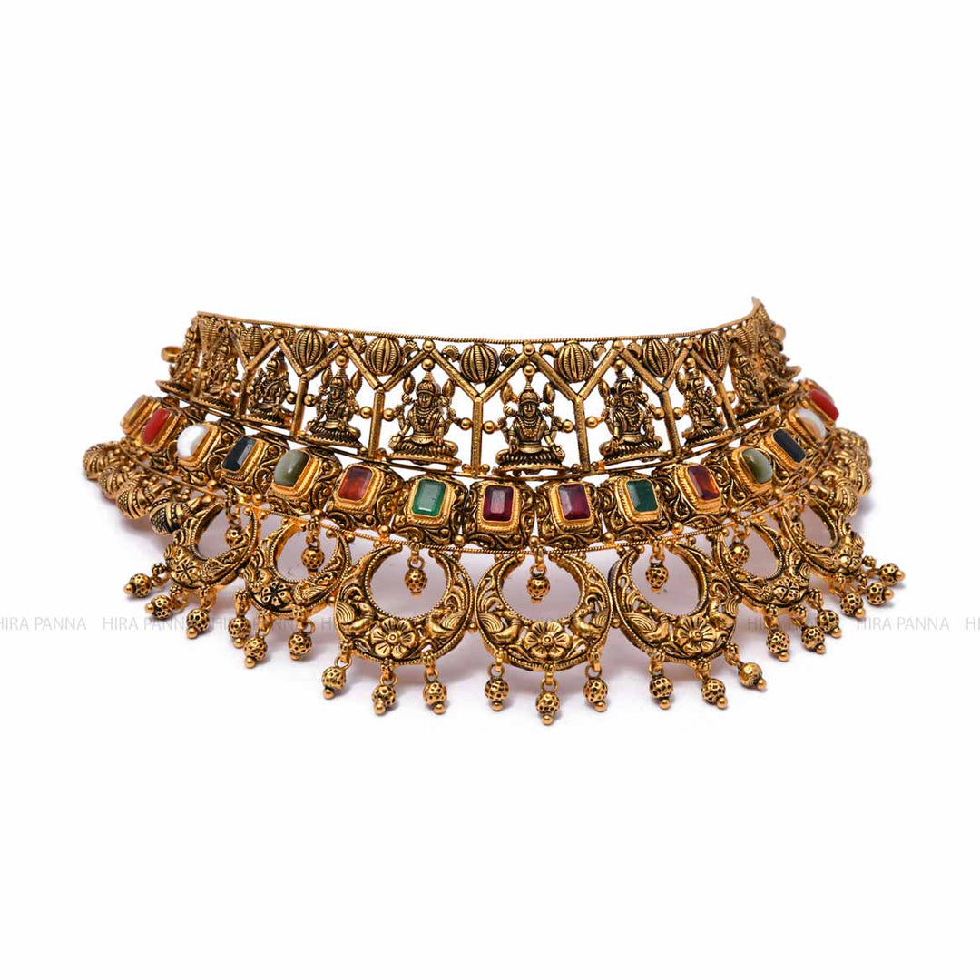 Antique Navratna Choker