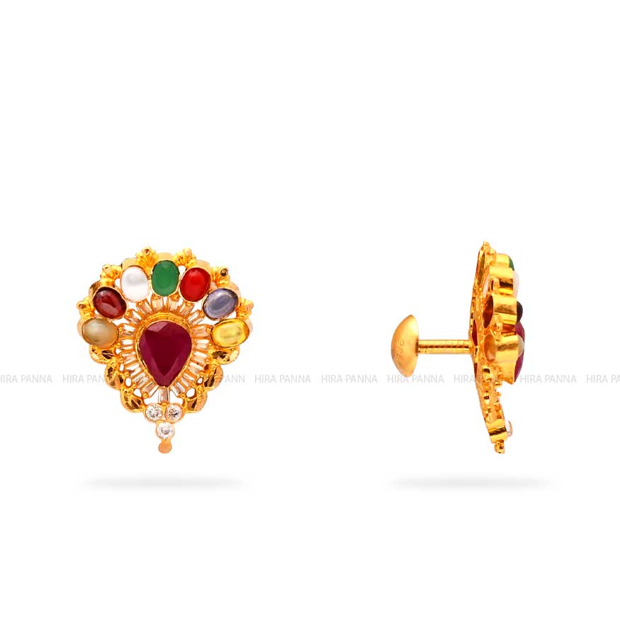 Navaratna Studs