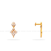 Kids Gold Hanging Earrings