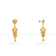 Gold Jhumka Earrings