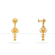 Gold Jhumka Earrings