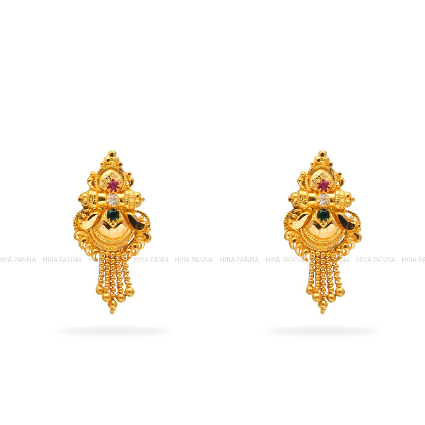 Gold Stud Earrings