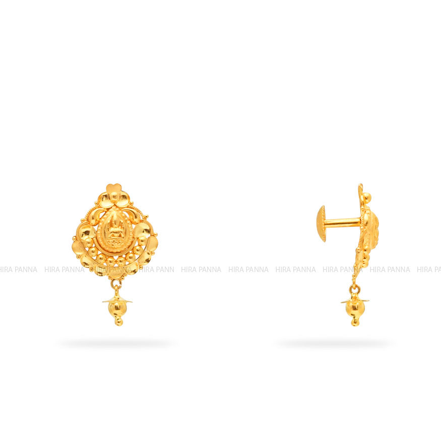 Gold Stud Earrings