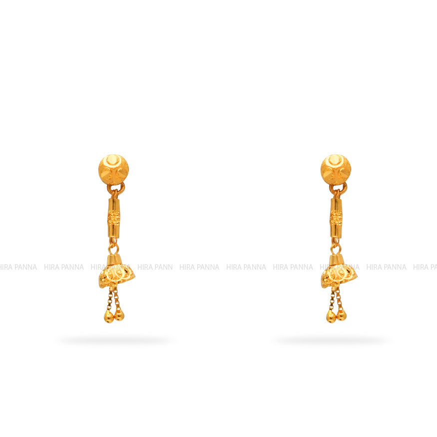 Gold Hanging Earrings