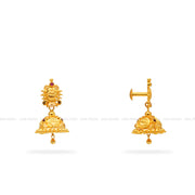 Gold Jhumka Earrings