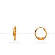 Gold Roundbali Earrings