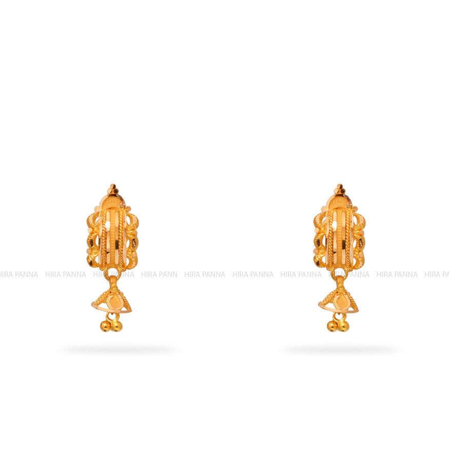 Gold Hanging Earrings