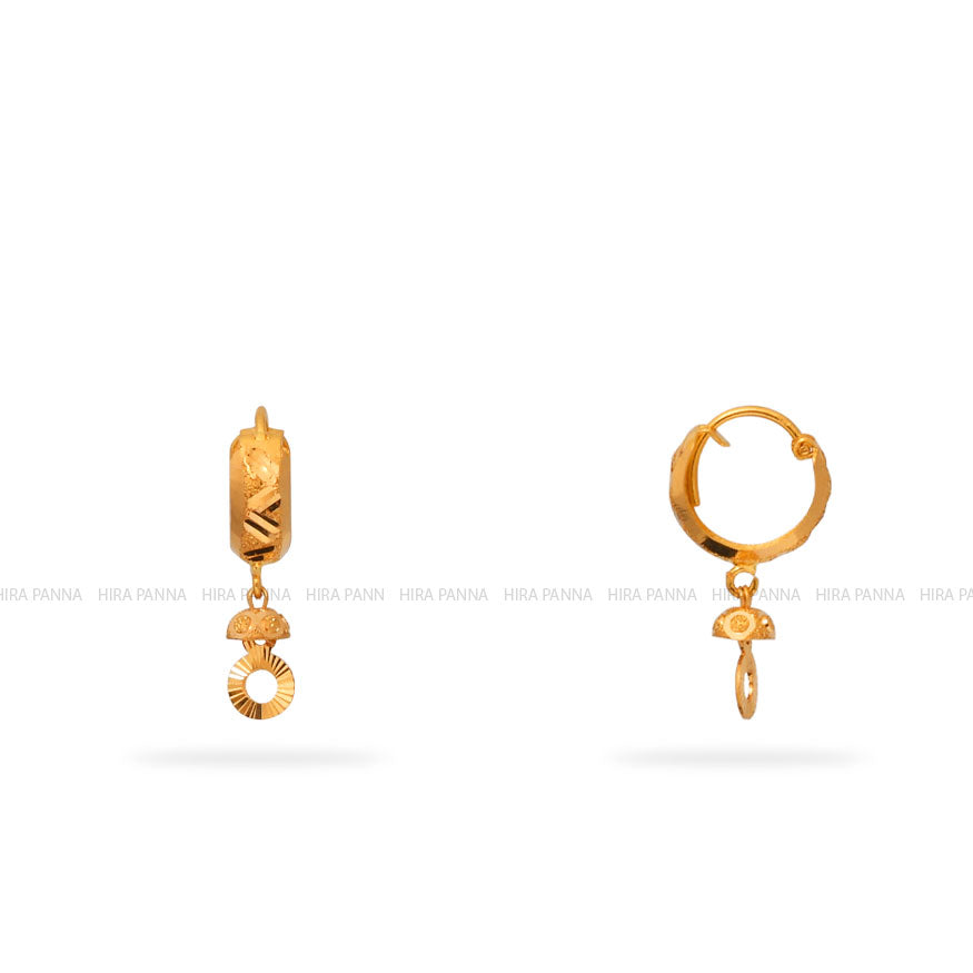 Gold Roundbali Earrings