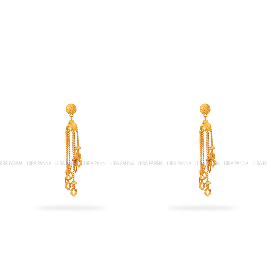 Gold Hanging Earrings