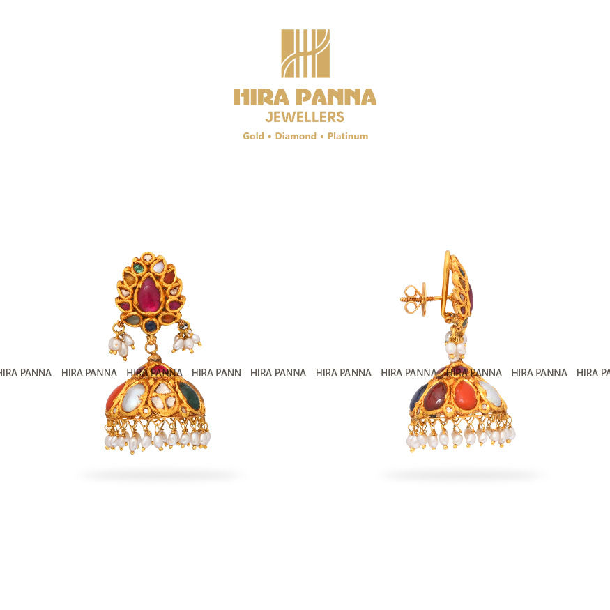 Navratna Earrings