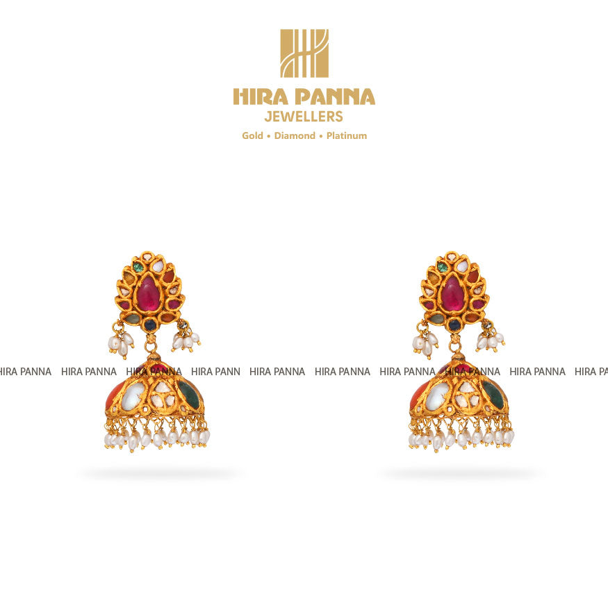 Navratna Earrings