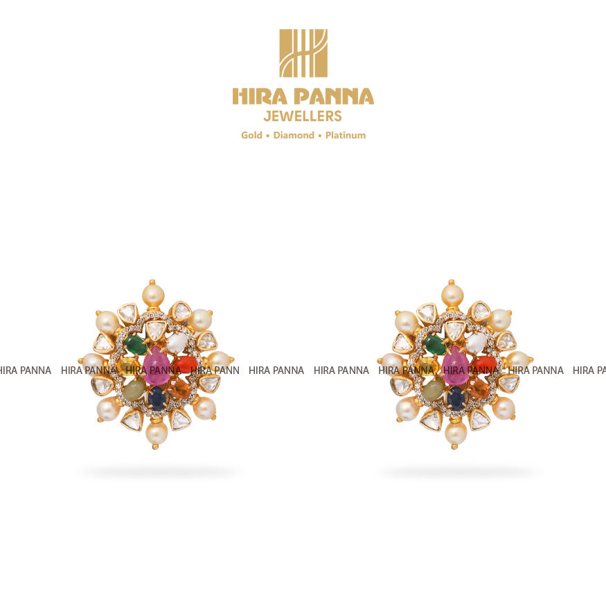 Navratna Earrings