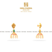 Antique Peacock Earrings