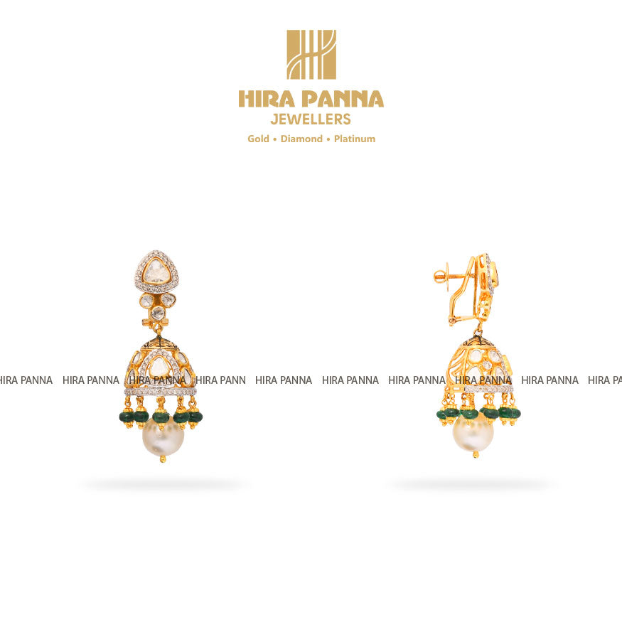 Jadau Jhumka Earrings