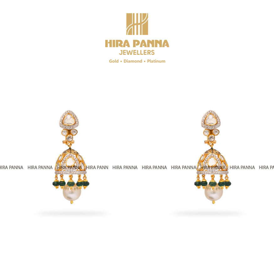 Jadau Jhumka Earrings