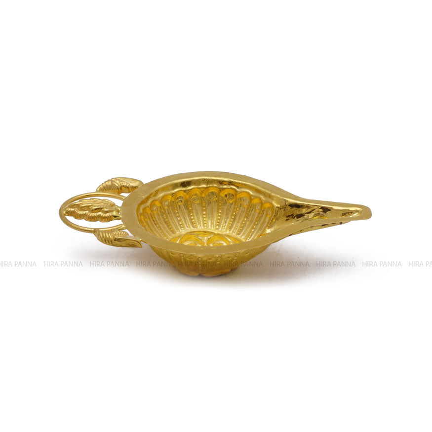 Gold Feeding Bowl